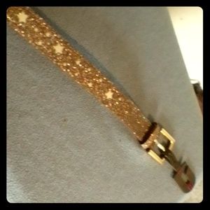 Glittery belt